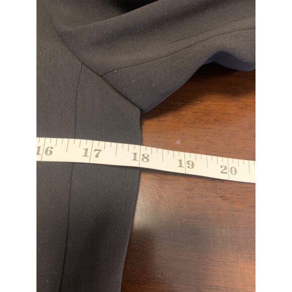 Talbots 4P Black Classic Blazer 2 Button Petite Fit Business Casual - Picture 5 of 11